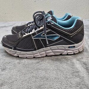 Brooks Addiction 12 Running Shoes Womens 8 Gray Athletic 1201881B062